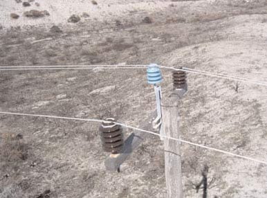 22-kV-line-equipped-with-one-blue-4-shed-porcelain-insulator 22-kV-line-equipped-with-one-blue-4-shed-porcelain-insulator 22 kV line equipped with one blue 4-shed porcelain insulator and two brown 5-shed porcelains (standard 33 kV). insulator Australian Utility Confronted Insulator Pollution 22 kV line equipped with one blue 4 shed porcelain insulator