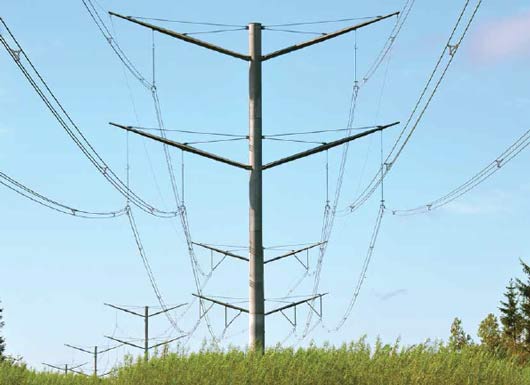 Alignment-of-structures Alignment-of-structures Alignment of structures along transmission line can be as important as aesthetics of each structure. line Aesthetic Design Helped Danish TSO Obtain Approval for New 400 kV Line Alignment of structures