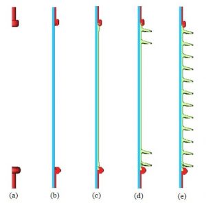 fig21-300x295 fig21-300x295 Fig. 2: Four simplified insulator models and one "full" insulator model used for calculation Distribution Electric Field & Voltage Distribution Along Non-Ceramic Insulators fig21