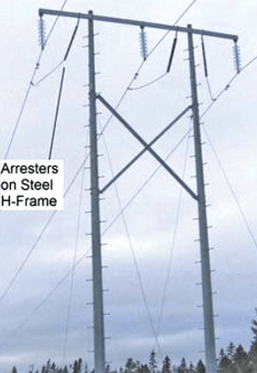 Screen-Shot-2017-07-21-at-14 Screen-Shot-2017-07-21-at-14 Fig. 13: Preferred 138 kV arrester and insulator post assembly. arresters Past Experience at Canadian Utility with Surge Arresters on Transmission Lines Screen Shot 2017 07 21 at 14