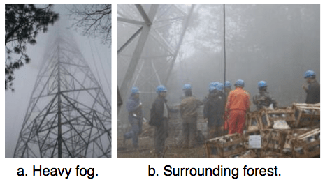 Screen-Shot-2016-05-27-at-10 Screen-Shot-2016-05-27-at-10 Fig. 2: Surrounding environment of tower #407 on Chusui Line. corrosion Corrosion of Disc Insulators on DC Lines in China Screen Shot 2016 05 27 at 10