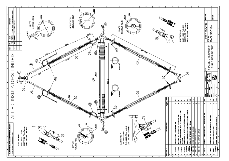 Suspension-Insulator-Array-2 Suspension-Insulator-Array-2 Composite Insulator Design for New U.K. Transmission Lines transmission lines Composite Insulator Design for New Transmission Lines in the U.K. Suspension Insulator Array 2
