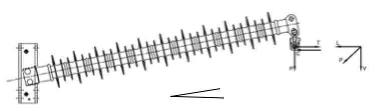 Composite-line-post-installed-at-inclined-angle-%CE%B8-with-respect-to-horizontal Composite-line-post-installed-at-inclined-angle-%CE%B8-with-respect-to-horizontal line post Combined Load Limitations of Composite Line Posts Composite line post installed at inclined angle CE B8 with respect to horizontal