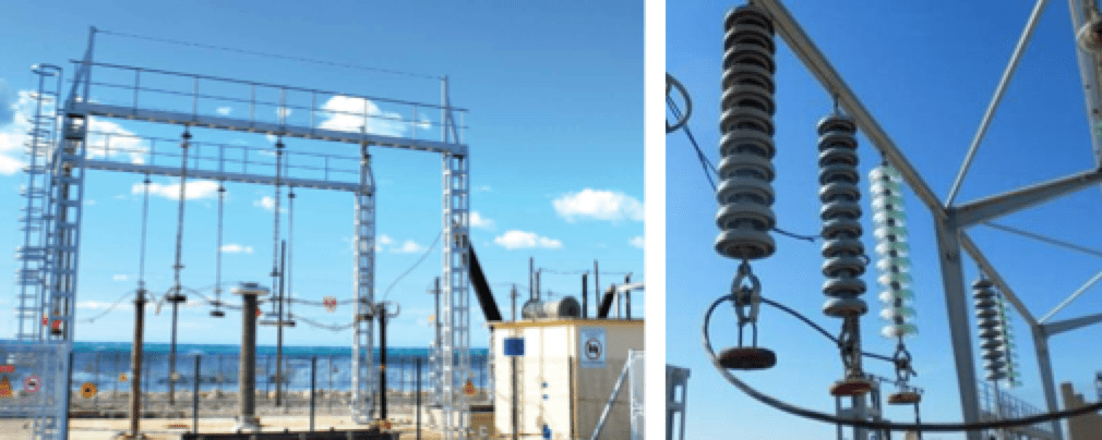 Permanent-insulator-research-station-at-Martigues-France-and-examples-of-insulators-under-test Permanent-insulator-research-station-at-Martigues-France-and-examples-of-insulators-under-test insulator design Insulator Design, Standards & Operating Parameters Permanent insulator research station at Martigues France and examples of insulators under test