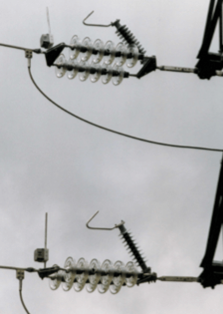 Two-monitoring-recording-box-numbers-14-and-16-can-be-seen-on-hot-electrodes-of-arrester-gaps Two-monitoring-recording-box-numbers-14-and-16-can-be-seen-on-hot-electrodes-of-arrester-gaps line arrester Line Arresters Mitigate Ground Potential Rise on Towers & Improve Electricity Quality Two monitoring recording box numbers 14 and 16 can be seen on hot electrodes of arrester gaps