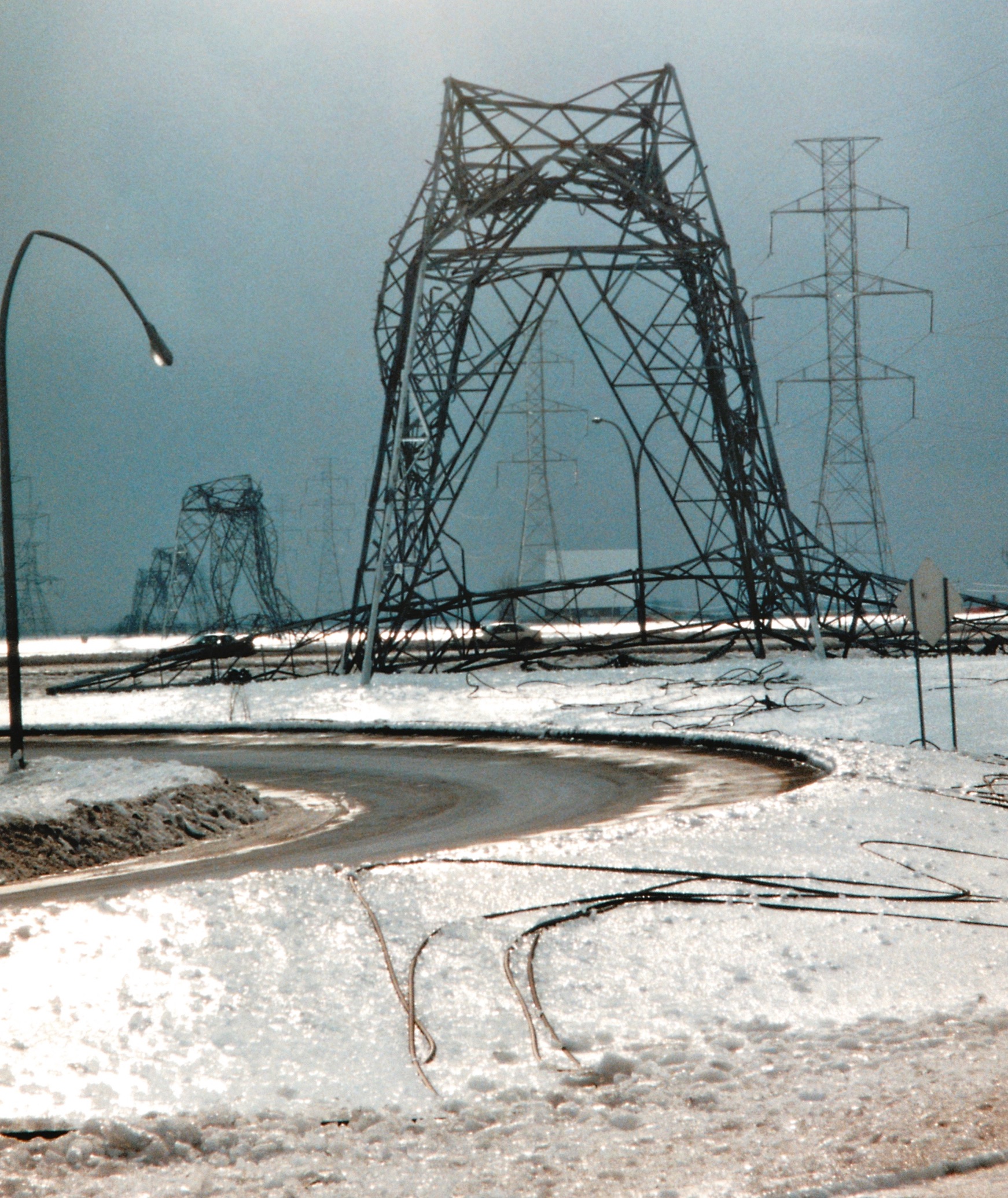 Atmospheric Icing of Power Networks