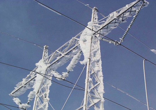 Atmospheric Icing of Power Networks