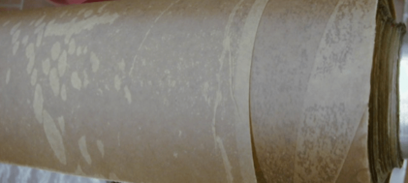 Oil-impregnated paper insulation in bushing