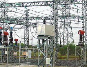 Fig. 2-3: Example of insulator pollution monitoring device (IPMD) in the field.
