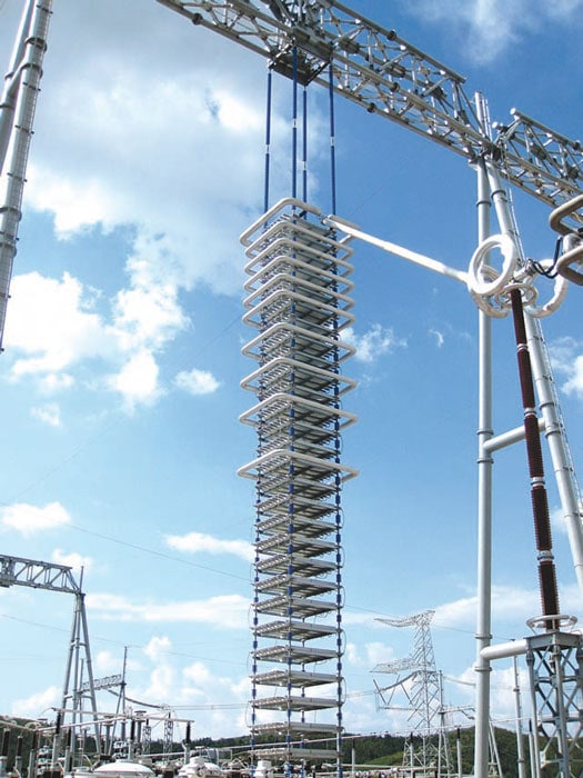 Pic1212 Pic1212 converter station UHV Converter Station Showcased Latest Equipment & Insulator Technologies Pic1212