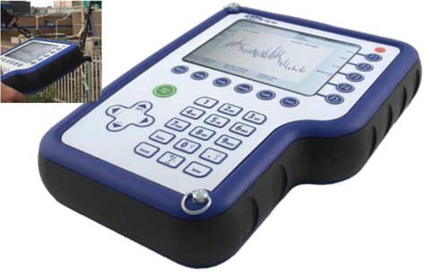 Topic-3-Oct-13-Weekly-10 Topic-3-Oct-13-Weekly-10 Figure 9: Handheld partial discharge detector.Figure 9: Handheld partial discharge detector. arrester On-Line Condition Monitoring & Field Testing of Surge Arresters Topic 3 Oct 13 Weekly 10
