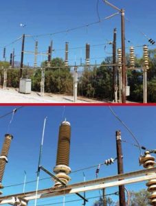 tp_1_150kv-227x300 tp_1_150kv-227x300 150 kV test bay at Talos devoted to post insulators. test station Expanded Test Station Helps Greek Power System Operator Assess Insulator Design & Performance tp 1 150kv 227x300