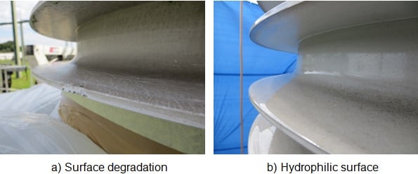 Degradation on transformer insulation before coating. Degradation-on-transformer-insulation Degradation-on-transformer-insulation transformer insulation before coating rtv silicone coating Applying RTV Silicone Coatings to Restore Degraded Composite Housings Degradation on transformer insulation