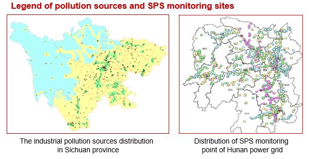 tpc2-fig8 tpc2-fig8 Chart of pollution sources in Sichuan Province (Southwest China) and SPS monitoring sites in Hunan Province (Central China). pollution severity Classifying Pollution Severity for HVAC & HVDC in China tpc2 fig8