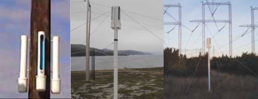 Examples of typical DDDG installations in South Africa, Sweden, and Norway (top to bottom).