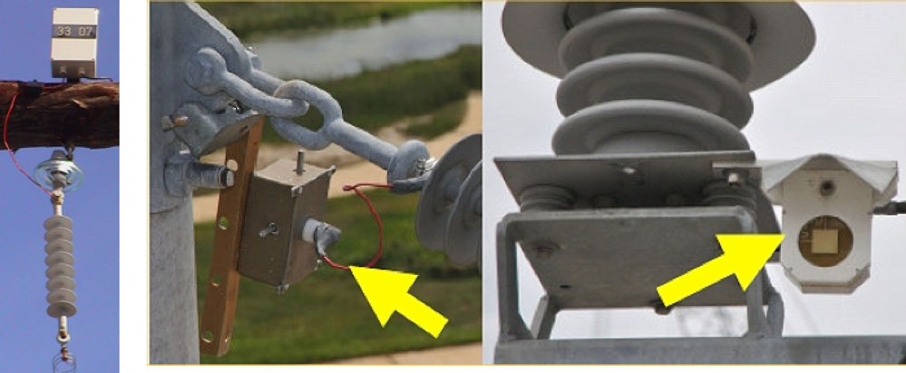 Example of single-channel devices for leakage current monitoring: left – used in South Africa; right – used in USA (photo adopted from the ISH paper D-3 from 2009).