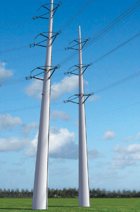 Figure 5: architect’s impression of the Wintrack bi-pole design