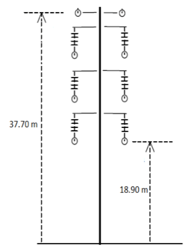 Screen-Shot-2016-06-23-at-11 Screen-Shot-2016-06-23-at-11 Fig. 3: Geometrical configuration of tower, shield wire and phase conductors. line arrester Optimizing Specification of Non-Gapped Line Arresters Screen Shot 2016 06 23 at 11