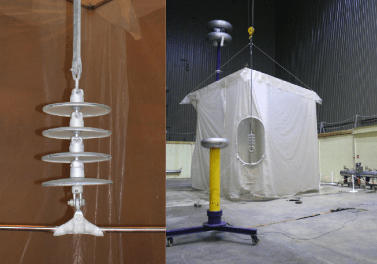 Screen-Shot-2016-07-28-at-14 Screen-Shot-2016-07-28-at-14 Fig. 9: Right: View of tested string, Left: View of test arrangement. toughened glass insulators Silicone Coatings on Toughened Glass Insulators Screen Shot 2016 07 28 at 14