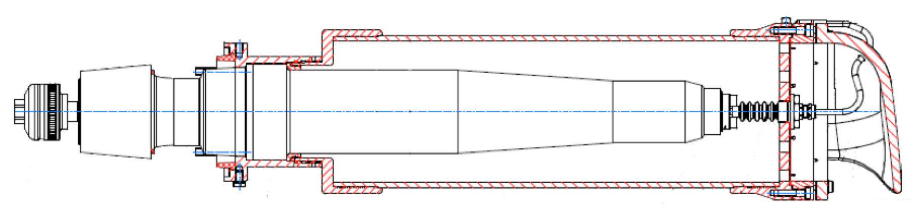 Fig. 7: Cutaway view of surge arrester Size 4,