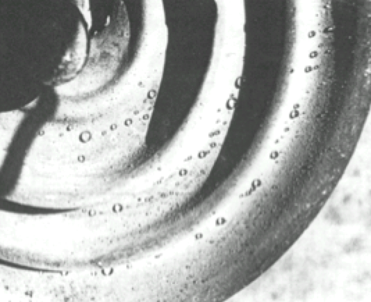Hydrophobicity of trial coating application still excellent after 6 years’ service.