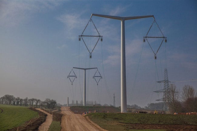 Composite Insulator Design for New U.K. Transmission Lines