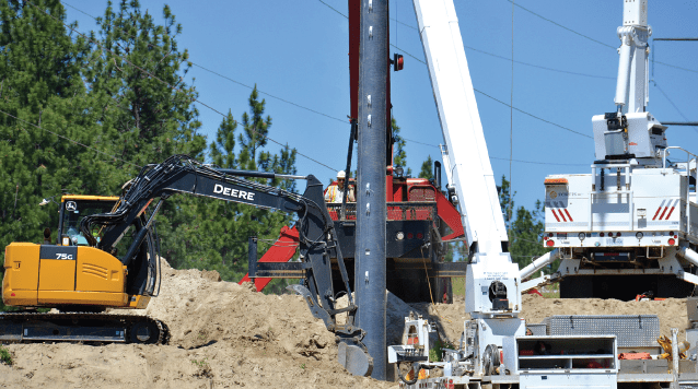 line poles