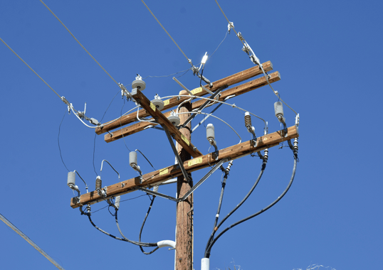 High voltage transmission lines