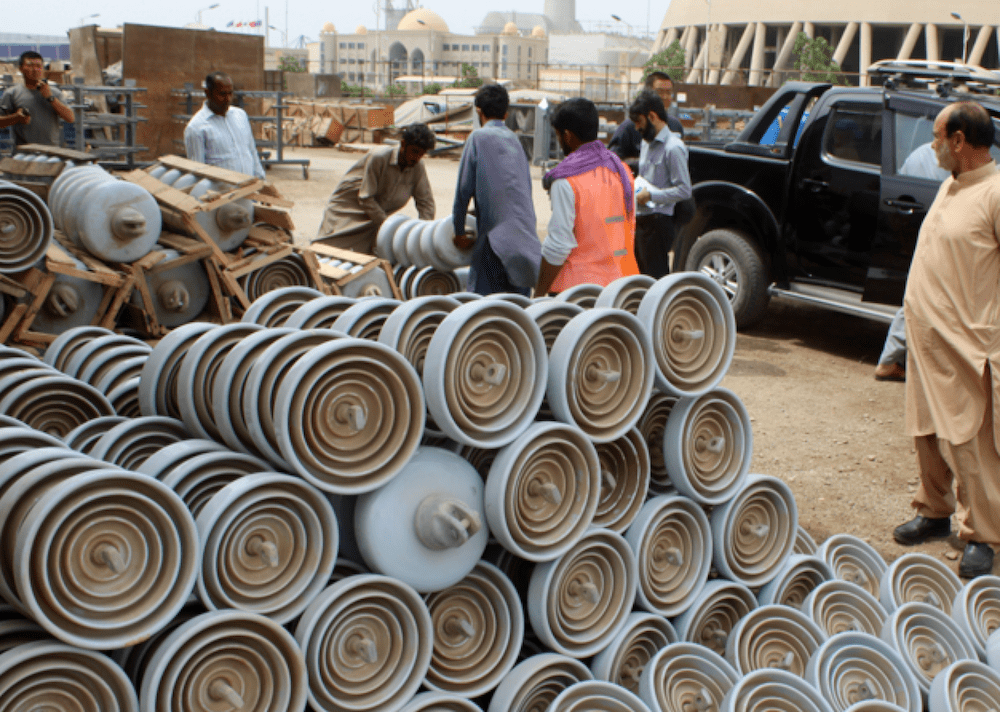 Application-of-RTV-Silicone-Coating Application-of-RTV-Silicone-Coating Transmission Grid in Pakistan Confronts Dual Challenges of Pollution & Icing (Part 1 of 2) Application of RTV Silicone Coating
