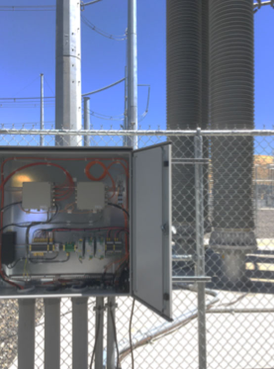 Control-cabinet-housing-ISM®-at-Celilo-Substation Control-cabinet-housing-ISM®-at-Celilo-Substation Innovations & Applications for Composite Hollow Core Insulators Control cabinet housing ISM at Celilo Substation