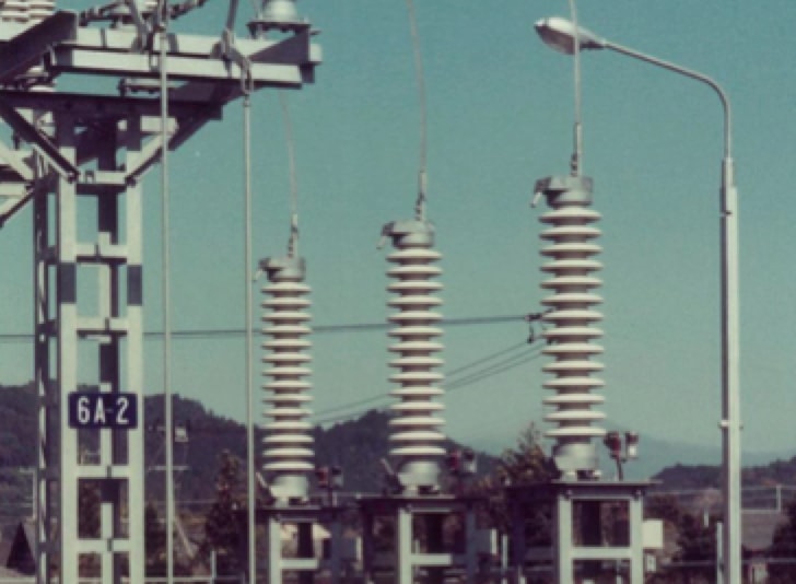 World’s-first-MO-surge-arrester-installation-at-Hayato-Substation-of-Kyushu-Power World’s-first-MO-surge-arrester-installation-at-Hayato-Substation-of-Kyushu-Power Challenges in Continued Development of Metal Oxide Surge Arresters (Part 1 of 2) World s first MO surge arrester installation at Hayato Substation of Kyushu Power