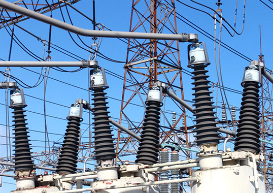 Coated Insulators in substation